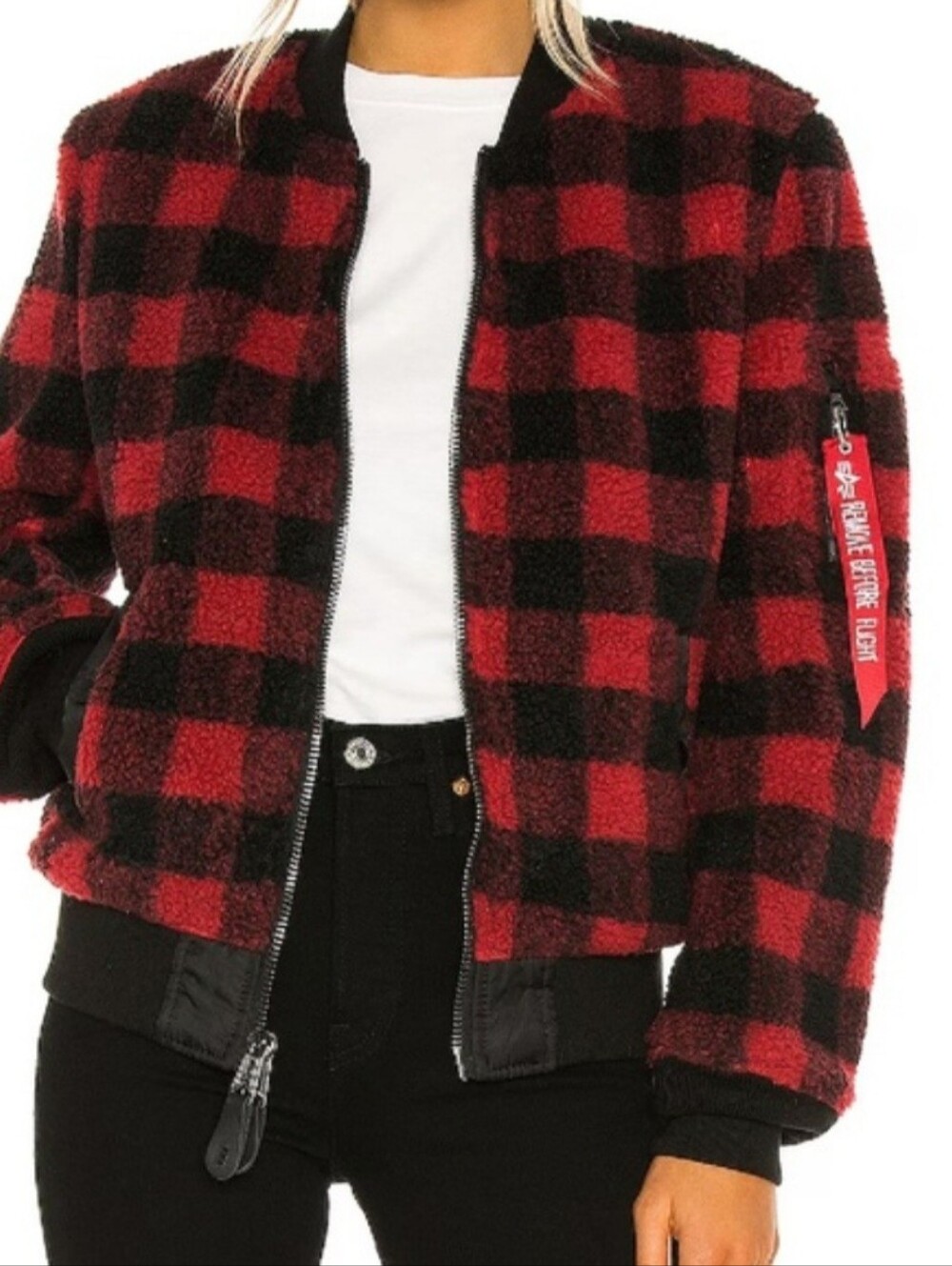 Alpha Industries Sherpa Bomber!